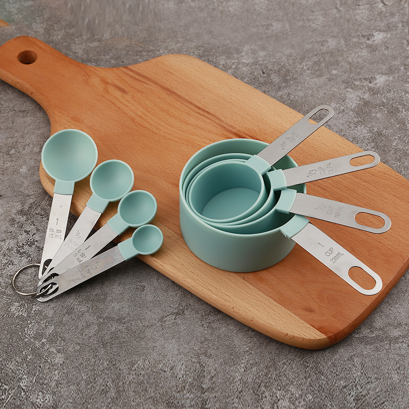 Kitchen Gadgets Must Have - 8PCS Measuring Cups Spoons Set For