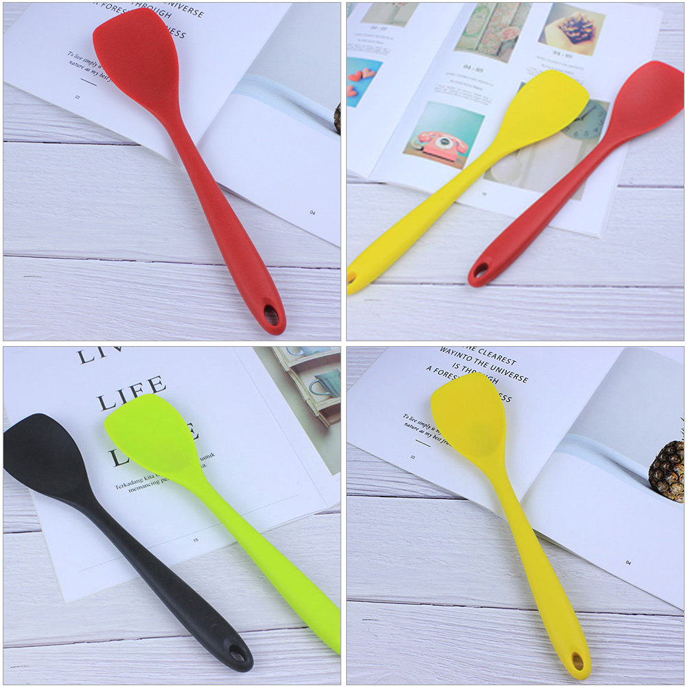 Silicone Spatula Set - 4Pcs Silicone Cooking Spatulas Non-Stick Turners