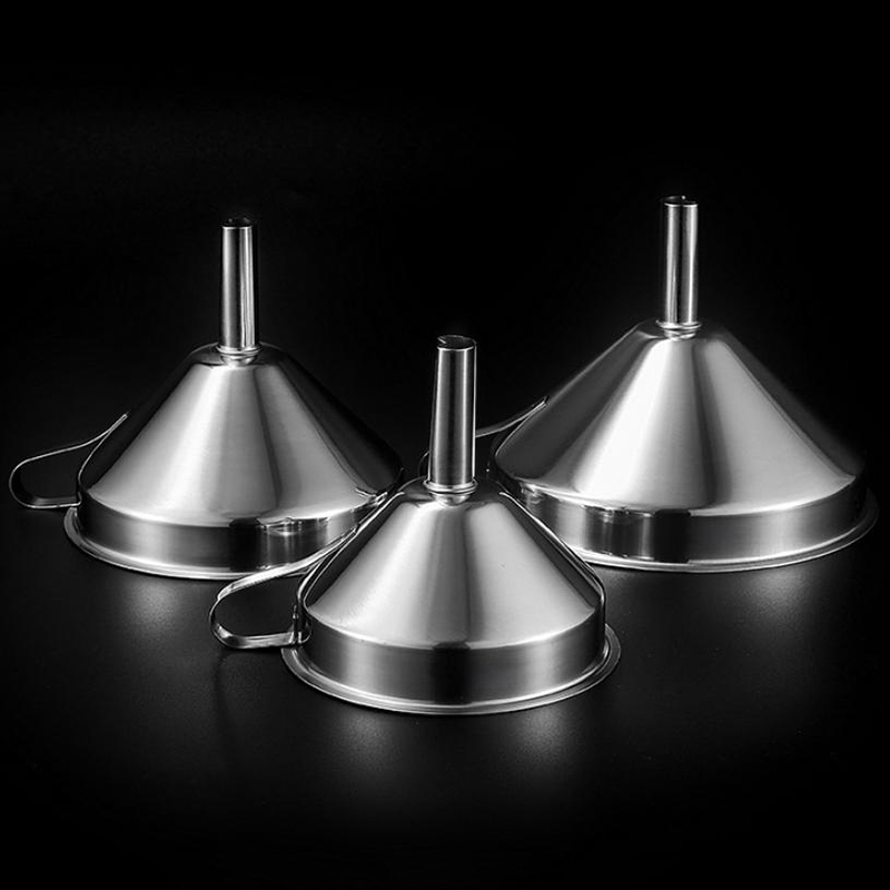 Kitchen Handy Gadgets - 1Pc Metal Funnel For Canning Kitchen