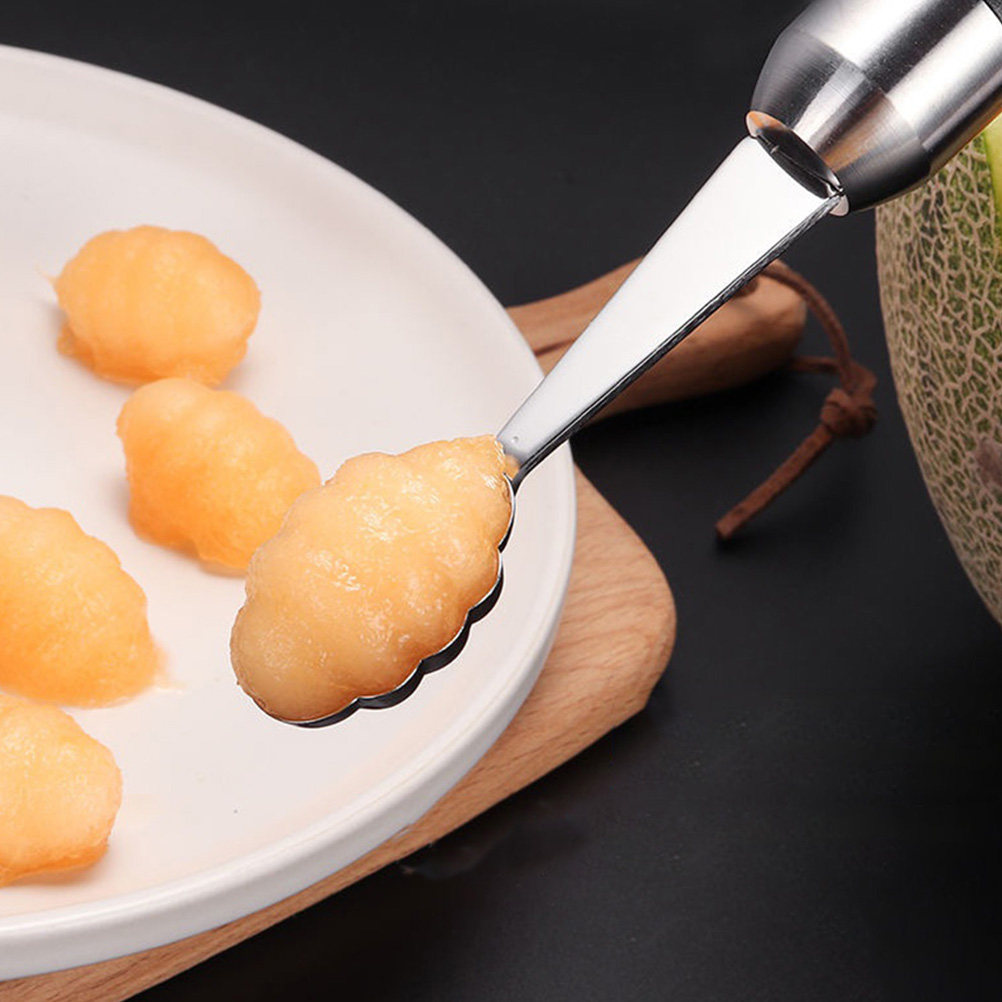 Kitchen Home Gadgets - 1Pcs Stainless Steel Fruit Scoop Ball