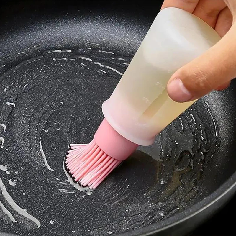 Kitchen Gadgets Usa - New 2026 1PC Silicone Oil-Bottle Brush