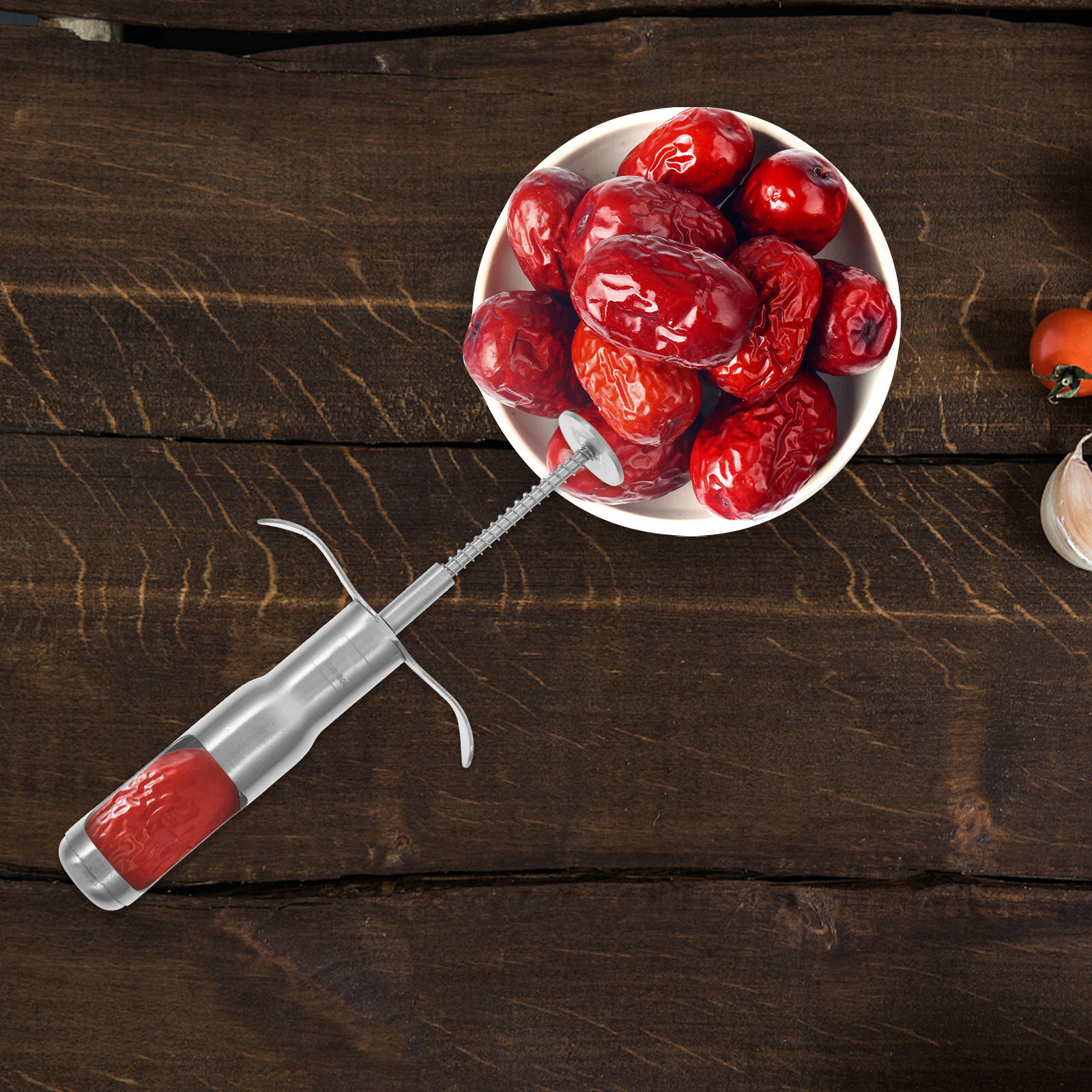 Kitchen Gadgets Usa - Stainless Steel Dates Corer Cherry Pitter