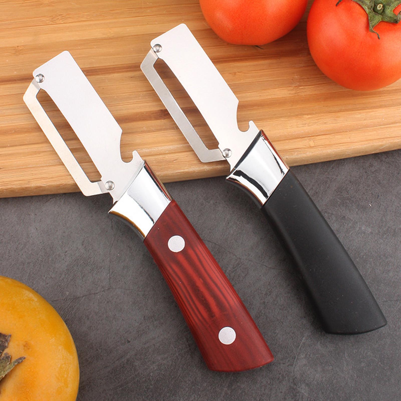 Kitchen Handy Gadgets - Multifunction Vegetable Peeler Ergonomic Stainless Steel