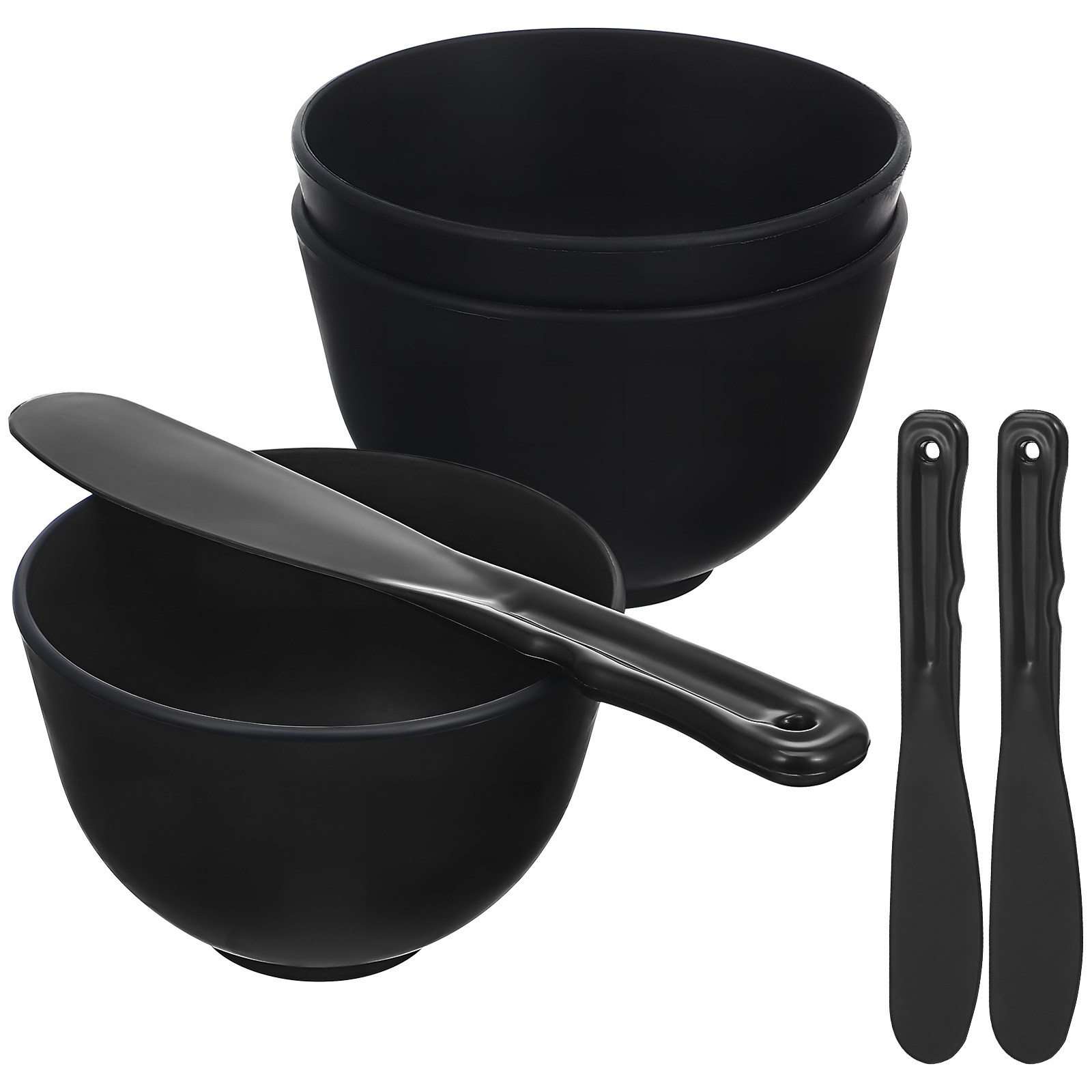 Silicone Spatula Set - 1Set Silicone Facial Mask Mixing Bowl