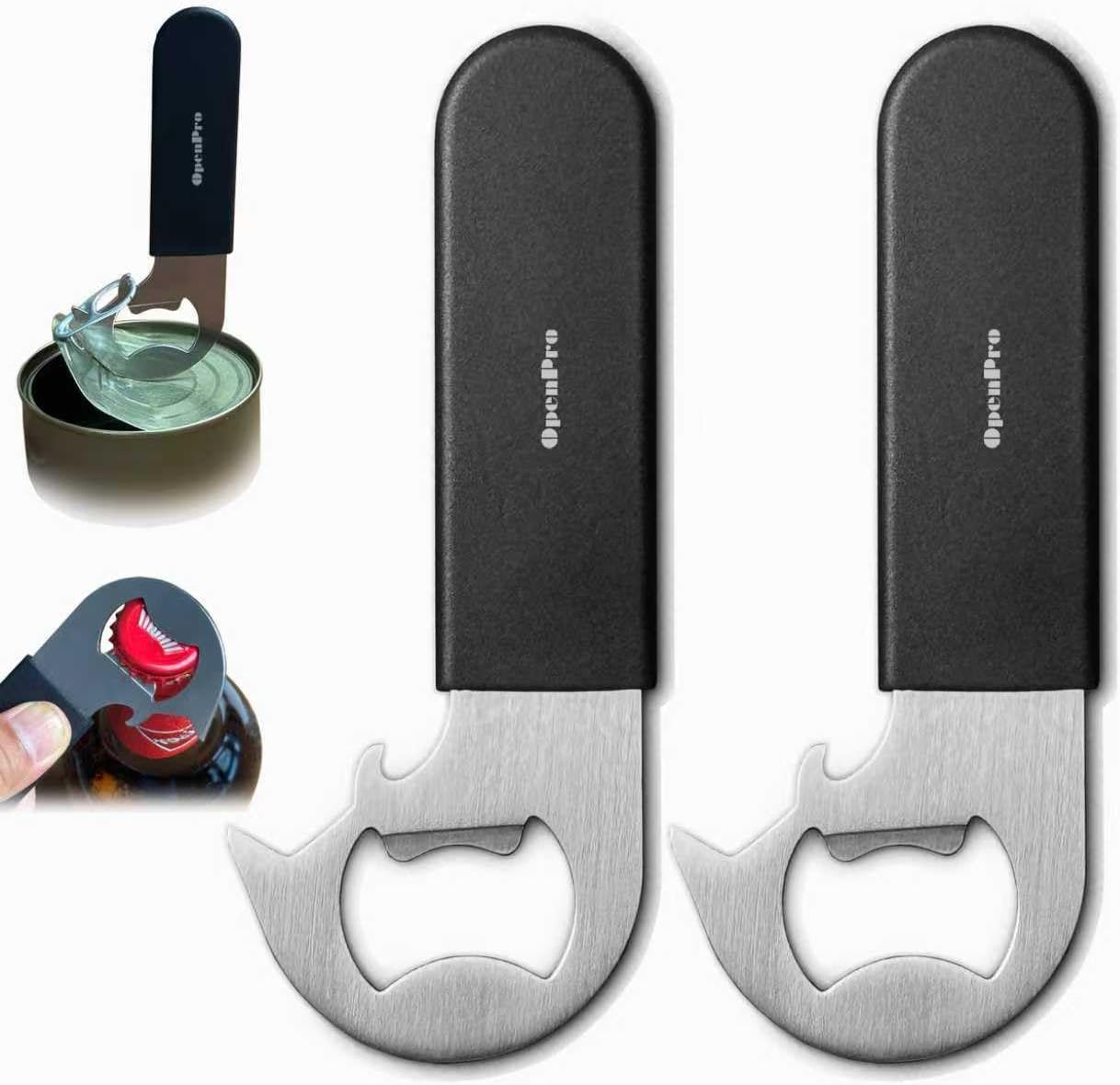 Kitchen Gadgets Usa - 2-in-1 Magnetic Can and Bottle Opener,