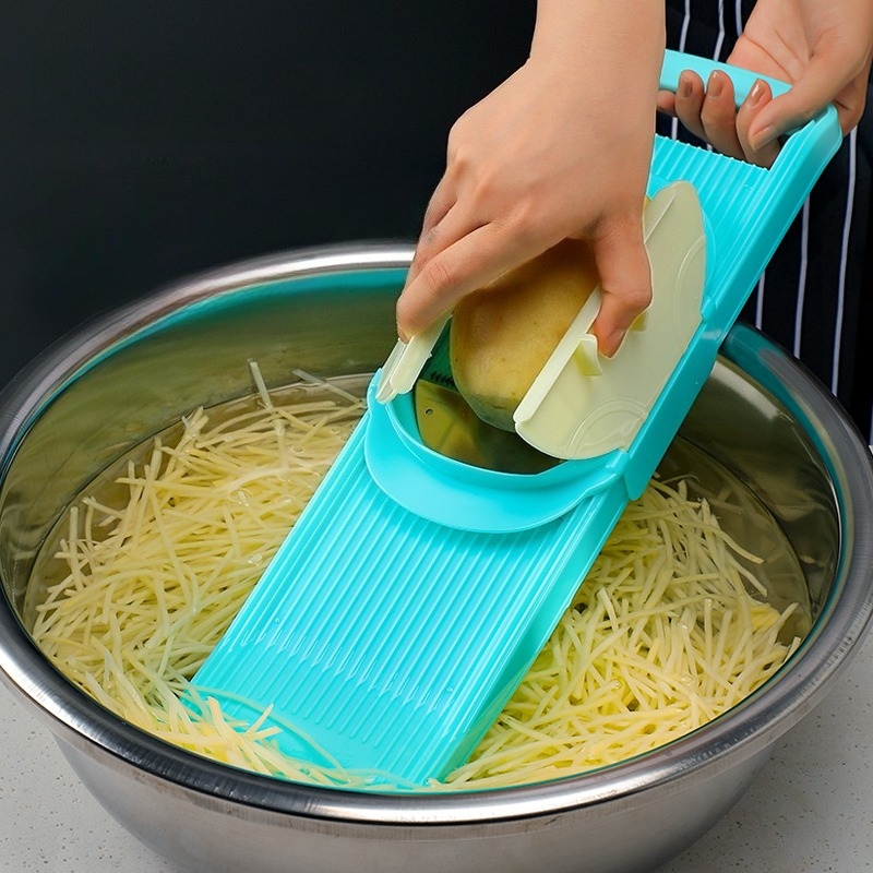 Korean Kitchen Gadgets - Portable Vegetable Grater Potato Slicer Multifunctional