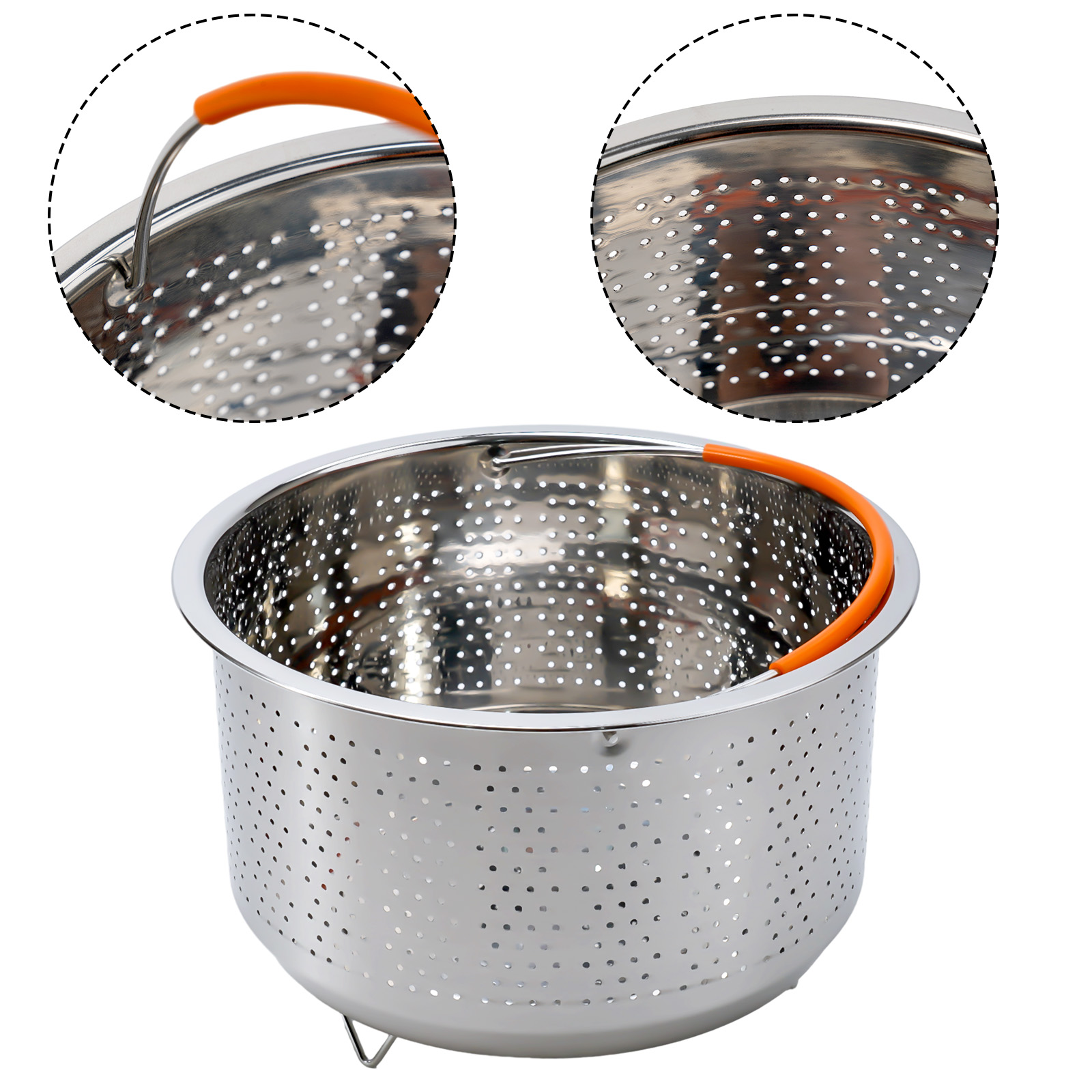 Stainless Steel Steamer Basket - Silicone Steamer Basket avis et prix