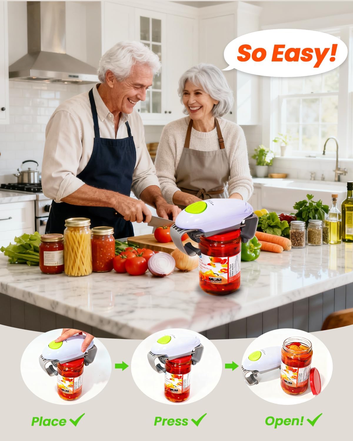 Electric Jar Opener for Arthri - Kitchen Gadgets Usa avis et prix
