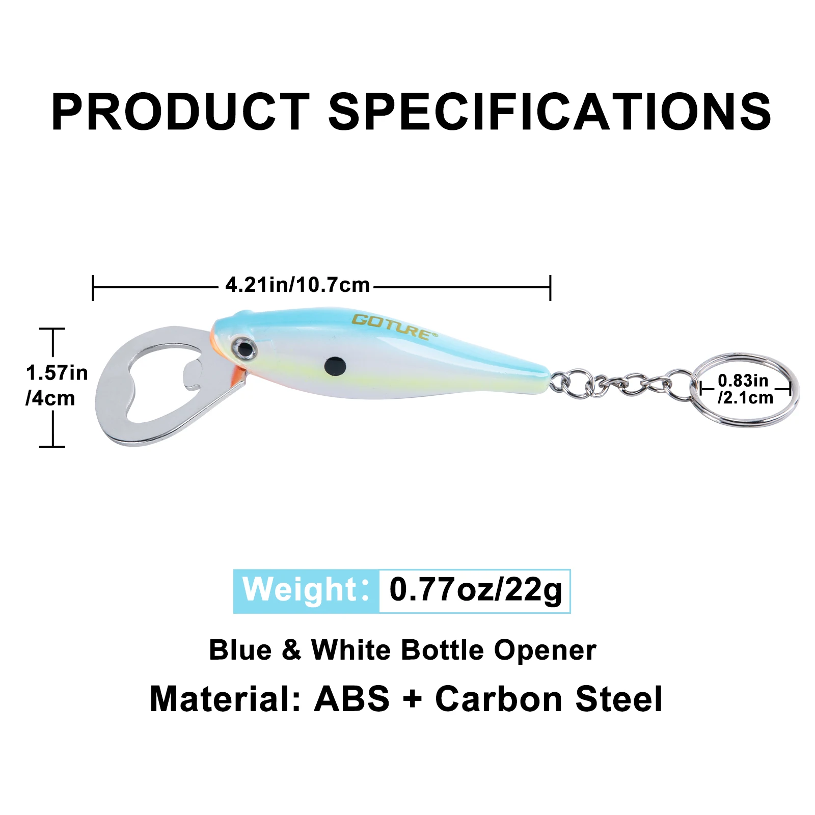 Goture 1pcs Fishing Lure Bottl - Kitchen Gadgets Must Have avis et prix