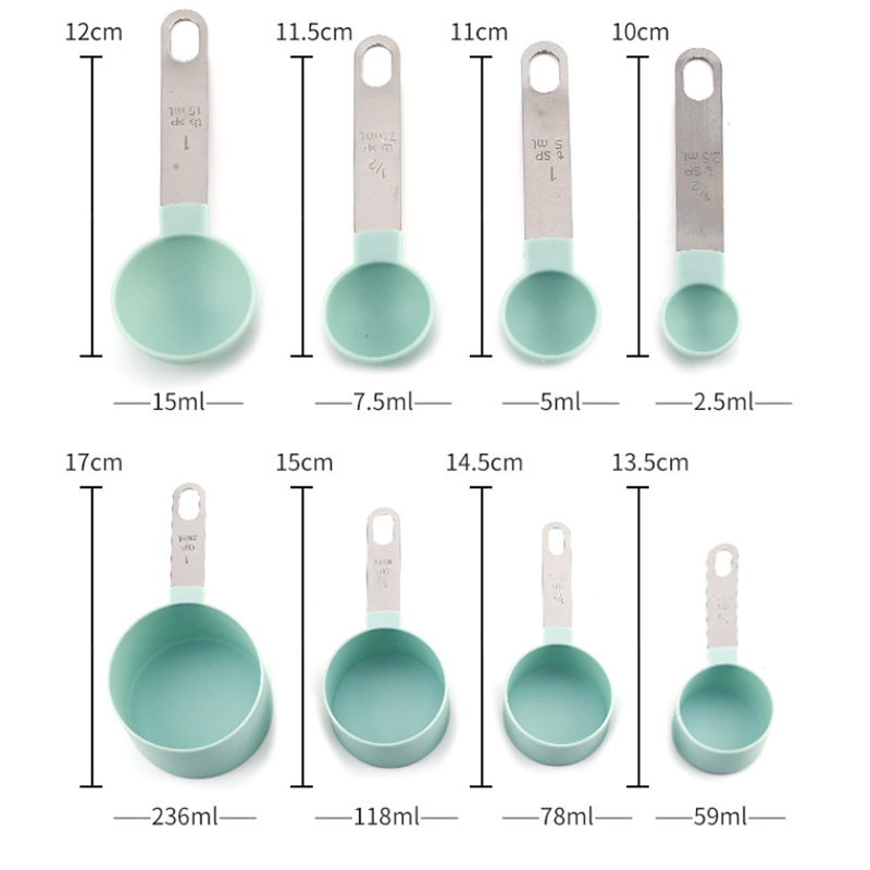 8PCS Measuring Cups Spoons Set - Kitchen Gadgets Must Have avis et prix