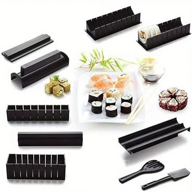 2026 10Pcs DIY Sushi Mold Kit  - Korean Kitchen Gadgets avis et prix