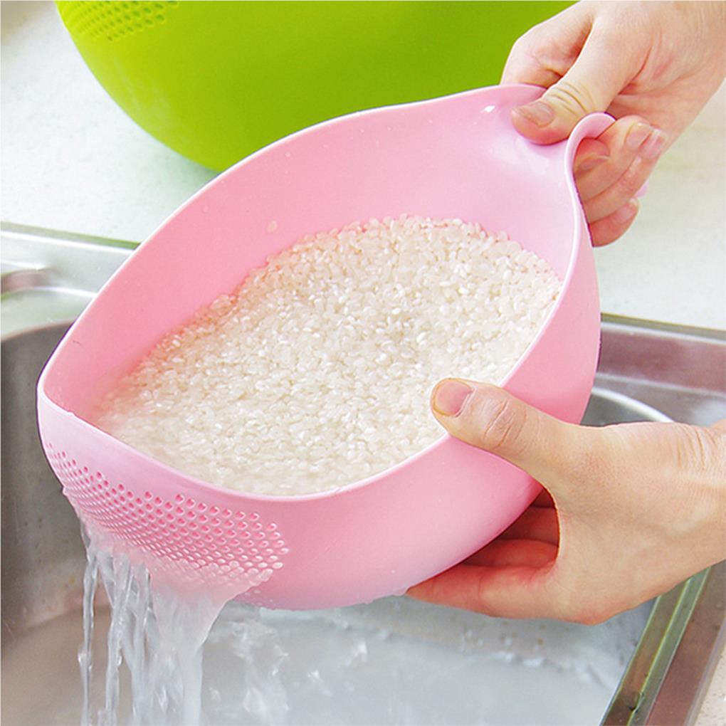 New Portable Food Grade Plasti - Kitchen Gadgets Rice Filter avis et prix