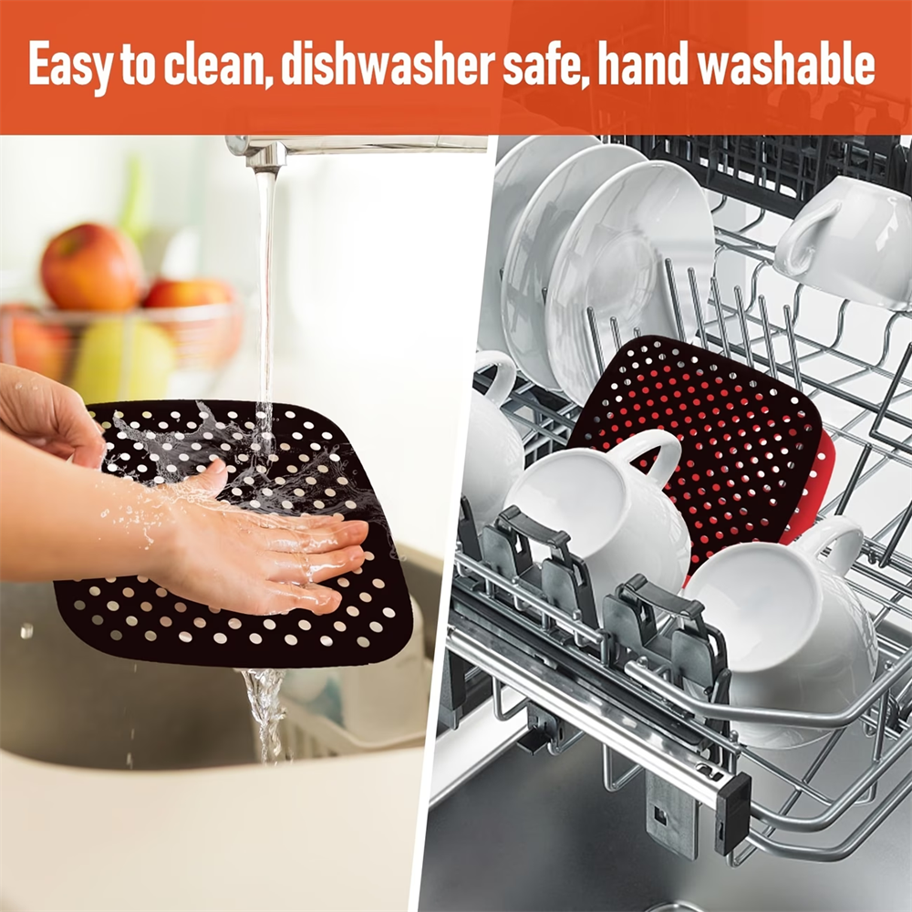 Reusable Air Fryer Pad, Silico - Kitchen Home Gadgets avis et prix