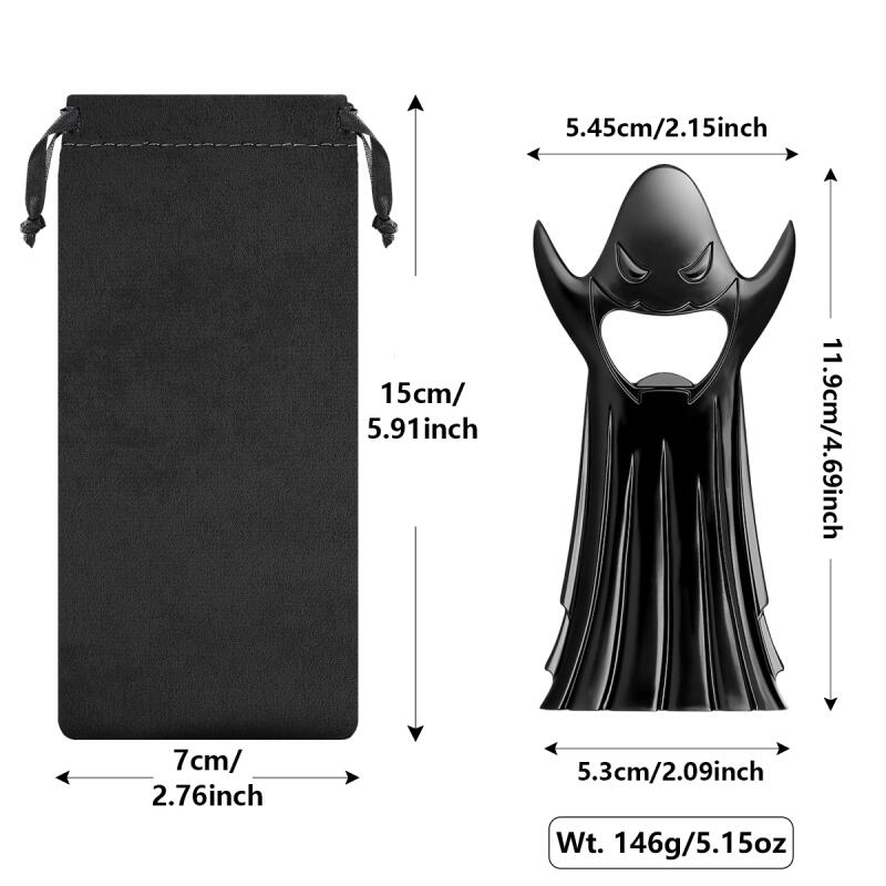Dark Black Ghost Shape Metal B - Kitchen Gadgets Club avis et prix