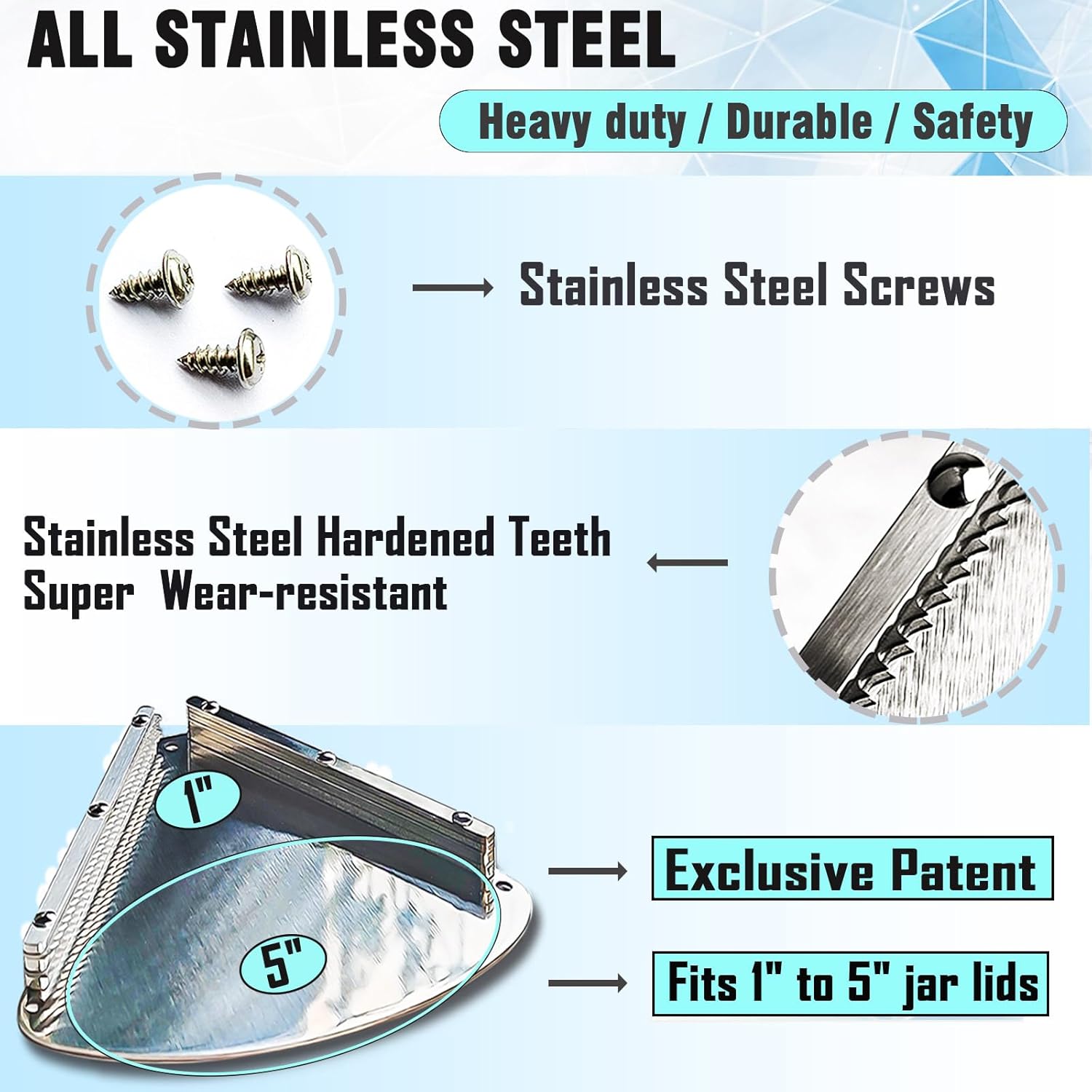 Stainless Steel Jar Opener for - Kitchen Gadgets Usa avis et prix