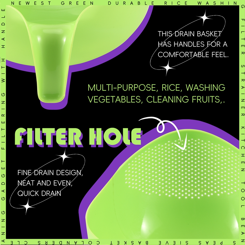 Durable Rice Washing Filter St - Kitchen Gadgets Rice Filter avis et prix