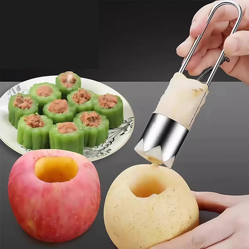 Stainless Steel Fruit Core Rem - Kitchen Gadgets Usa avis et prix