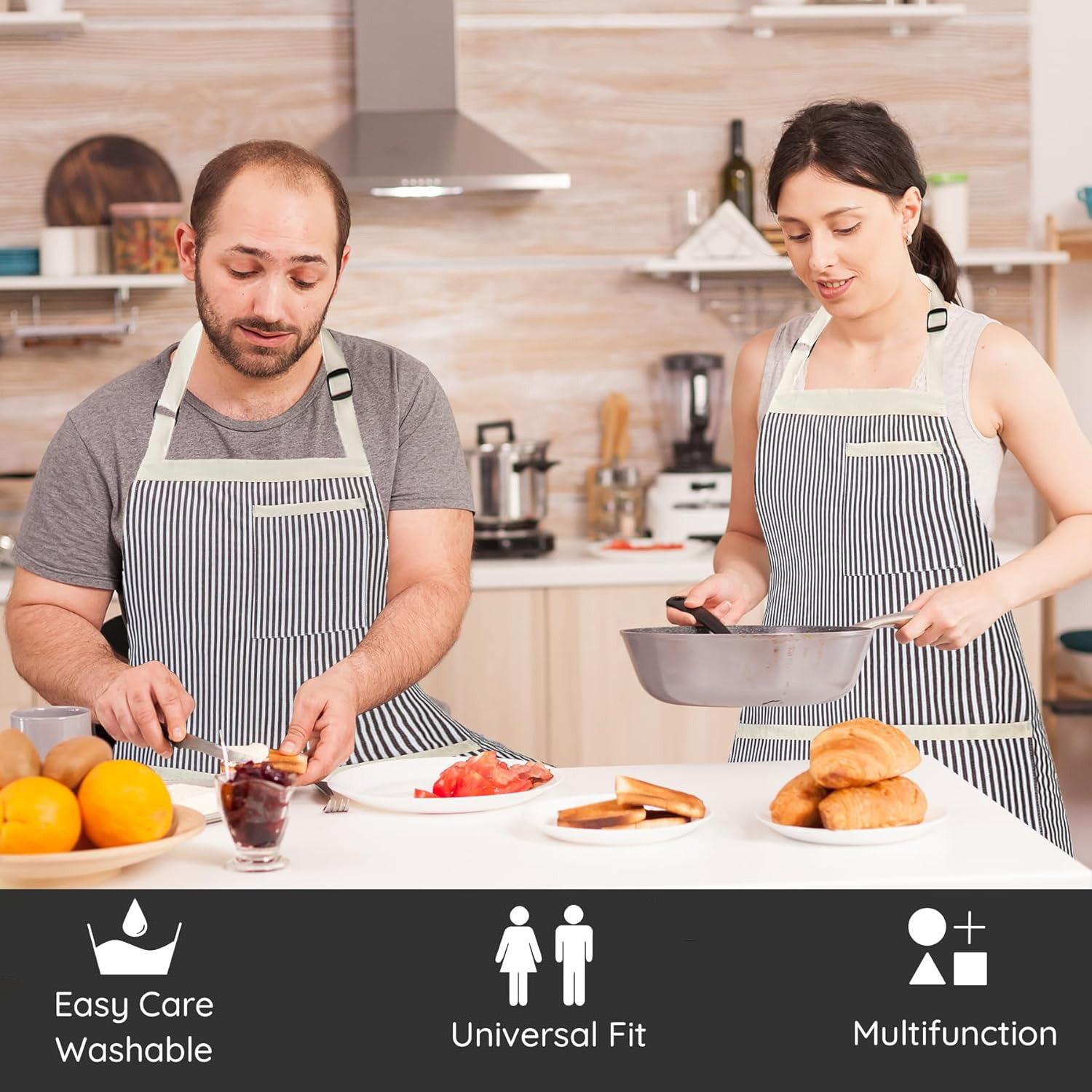 plus size 89cm Adjustable Apro - Korean Kitchen Gadgets avis et prix