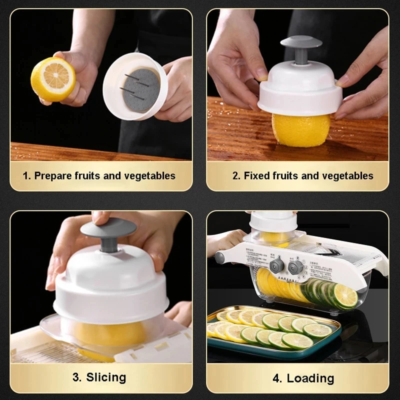 Multifunctional Lemon Slicer V - Mandoline Slicer avis et prix