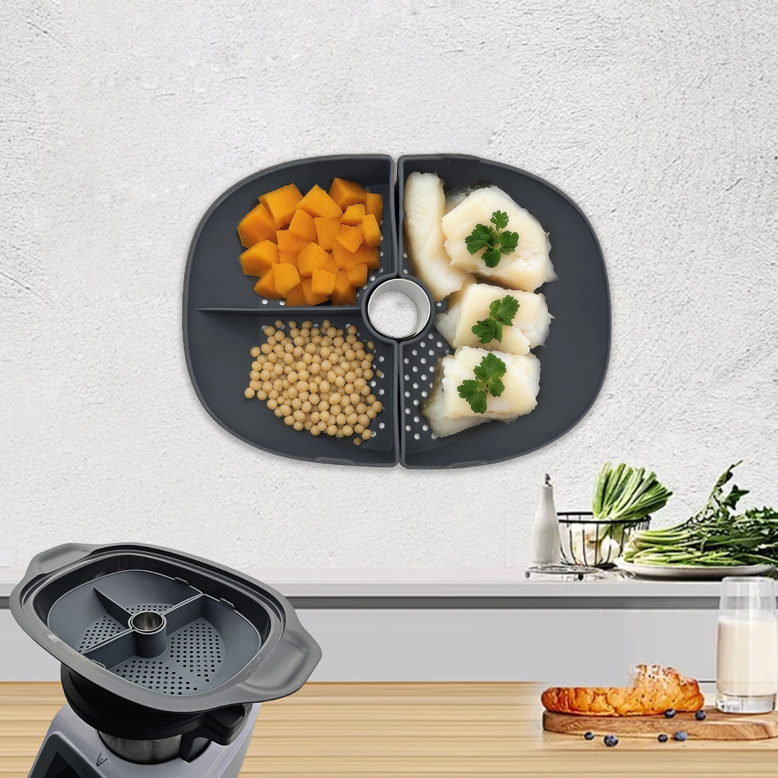 Silicone Steamer Basket Divide - Silicone Steamer Basket avis et prix