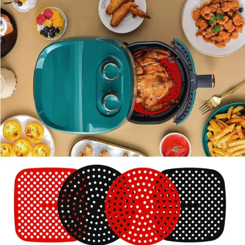 Air Fryer Liner Food Grade Reu - Silicone Steamer Basket avis et prix