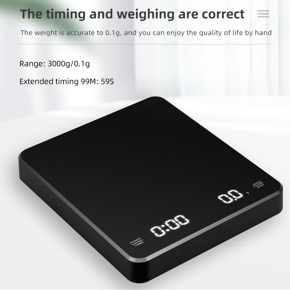 Electronic Timing Coffee Scale - Kitchen Timer Digital avis et prix
