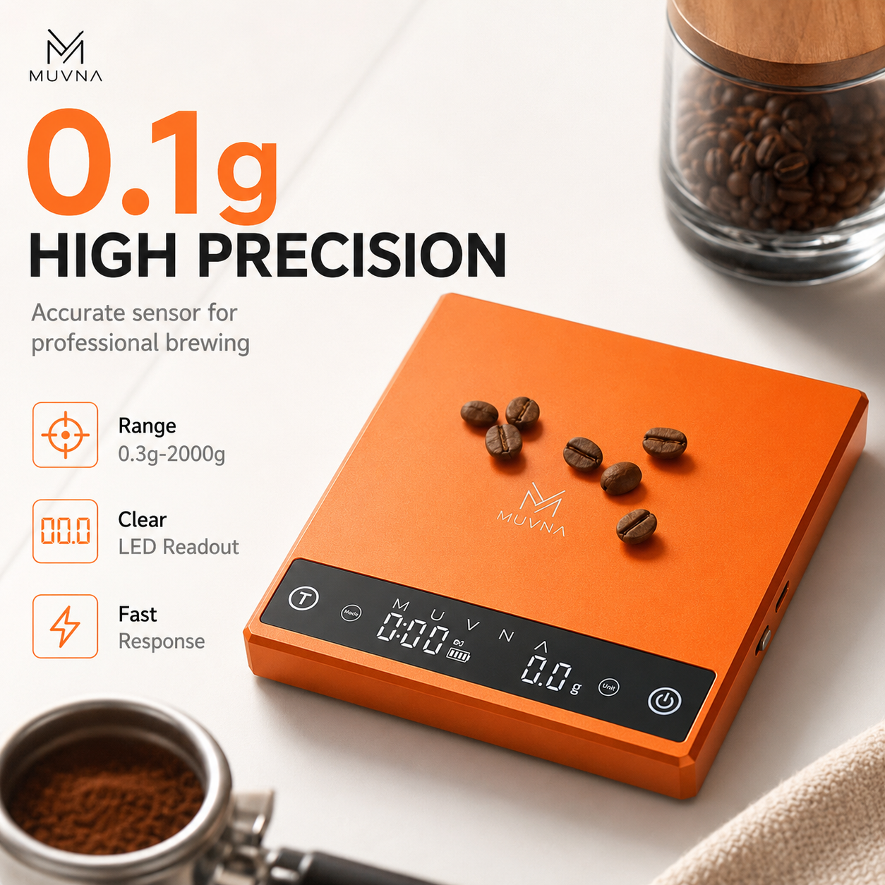 MUVNA Coffee Scale Espresso Sc - Kitchen Timer Digital avis et prix