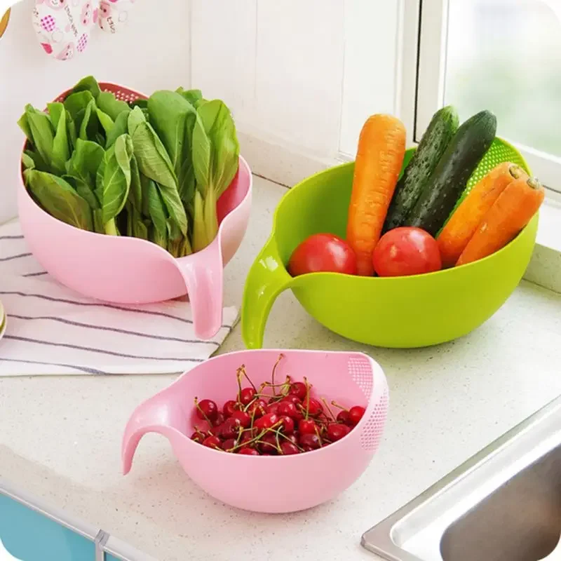 Fruit Vegetable Bowl Drainer C - Kitchen Gadgets Rice Filter avis et prix