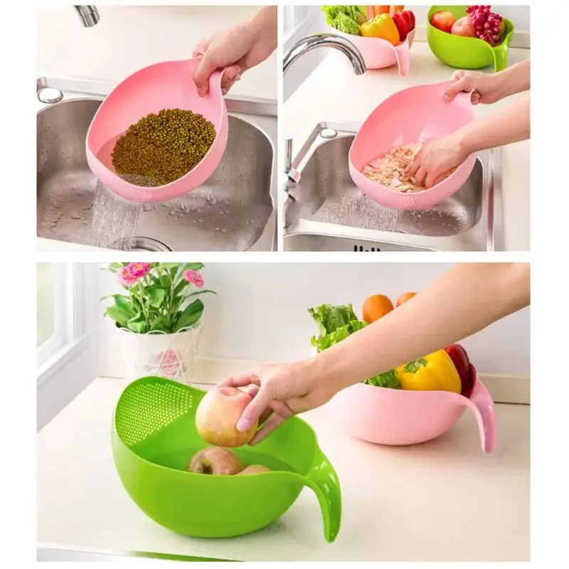 Fruit Vegetable Bowl Drainer C - Kitchen Gadgets Rice Filter avis et prix