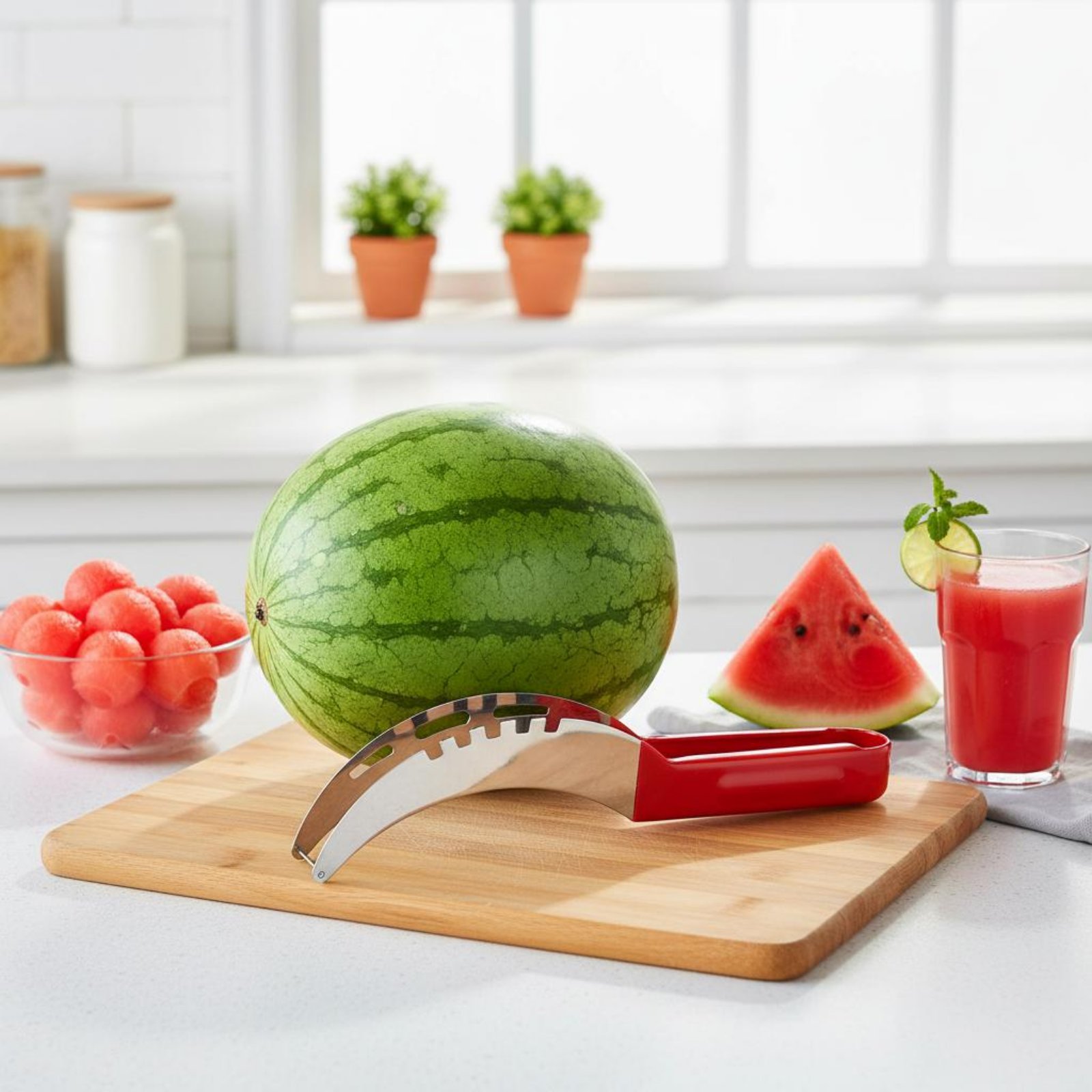 Watermelon Cube Cutter Food Gr - Kitchen Gadgets Usa avis et prix