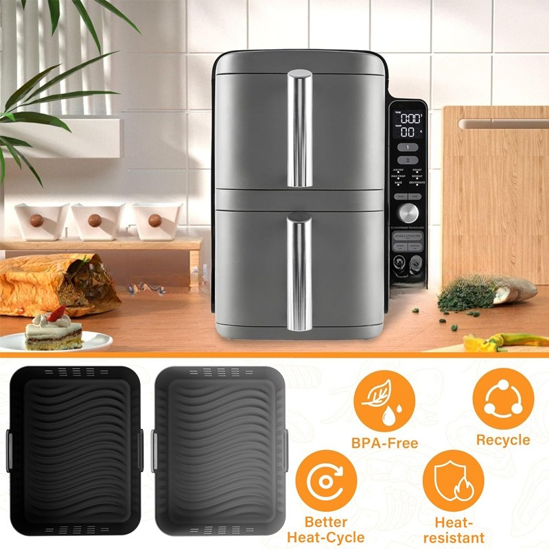 New Air Fryer Silicone Liners  - Silicone Steamer Basket avis et prix