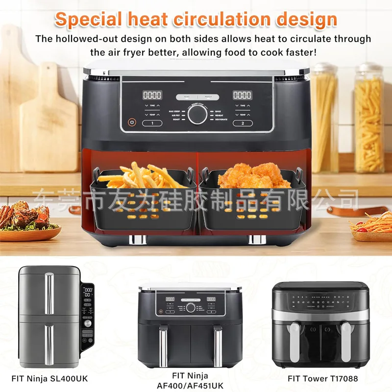 New Air Fryer Silicone Liners  - Silicone Steamer Basket avis et prix