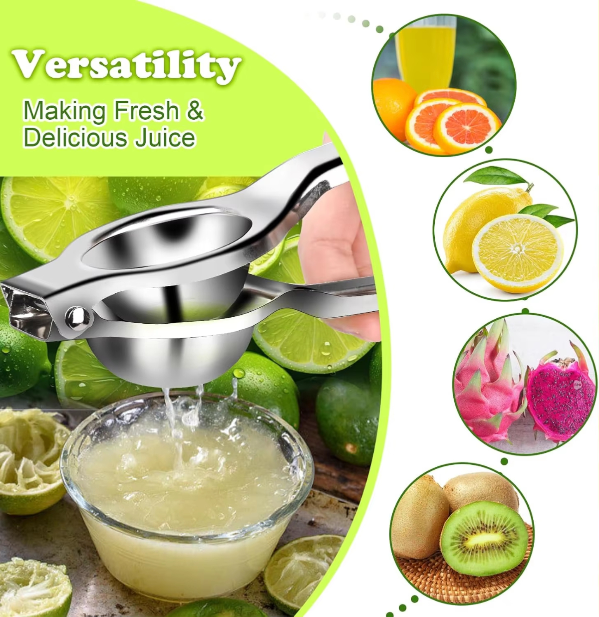 Stainless Steel Lemon Squeezer - Citrus Lemon Squeezer avis et prix