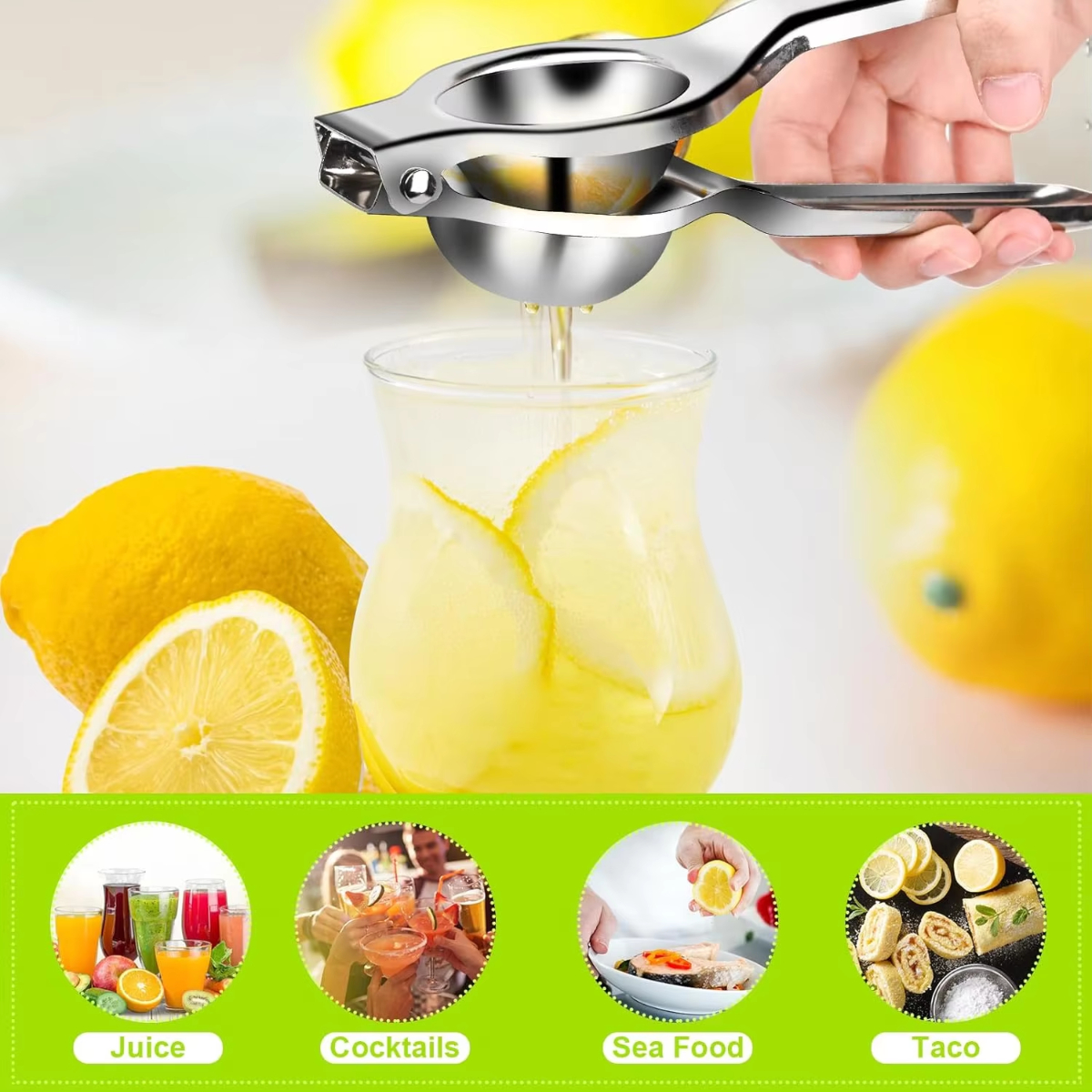 Stainless Steel Lemon Squeezer - Citrus Lemon Squeezer avis et prix