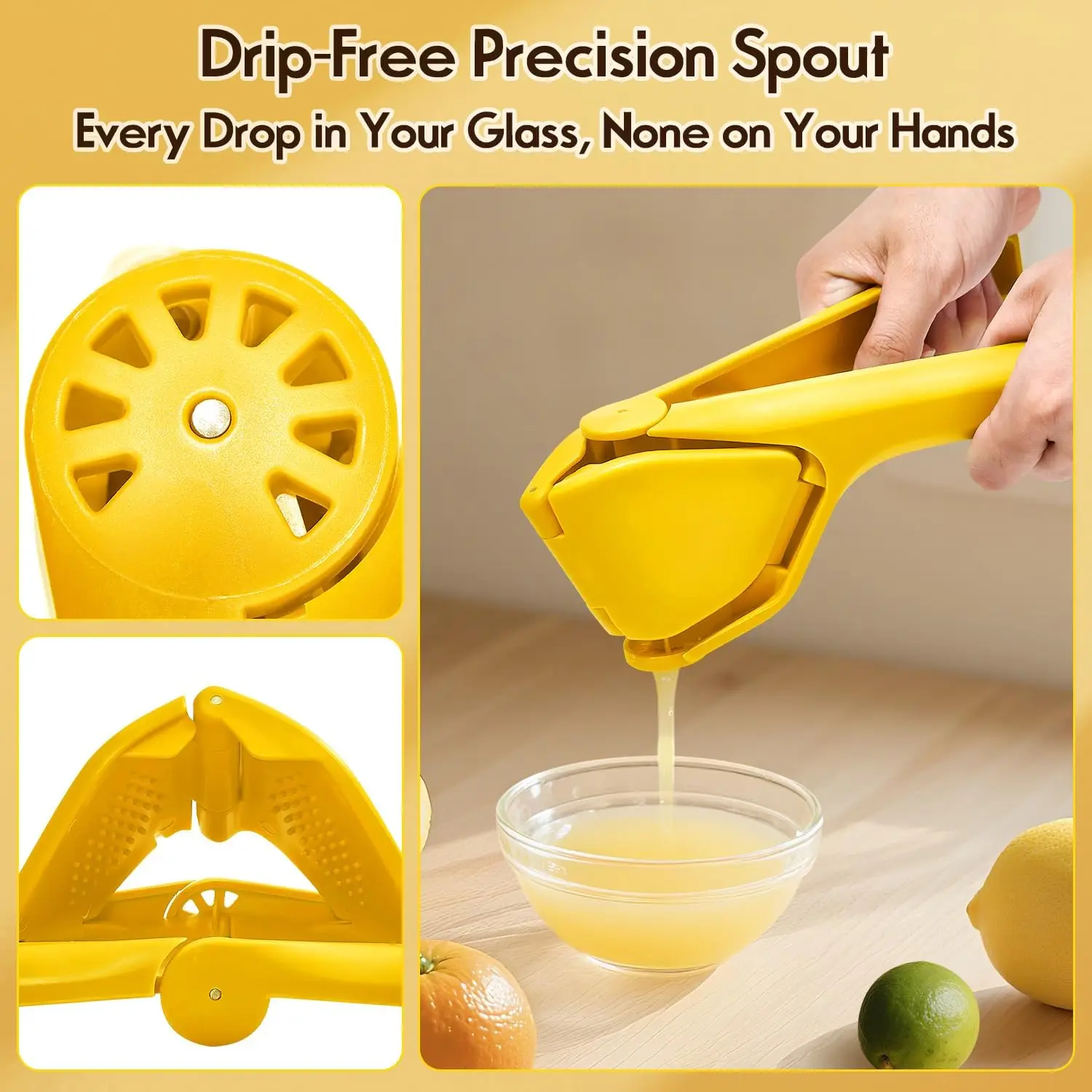 Handheld Lemon Squeezer, Yello - Citrus Lemon Squeezer avis et prix