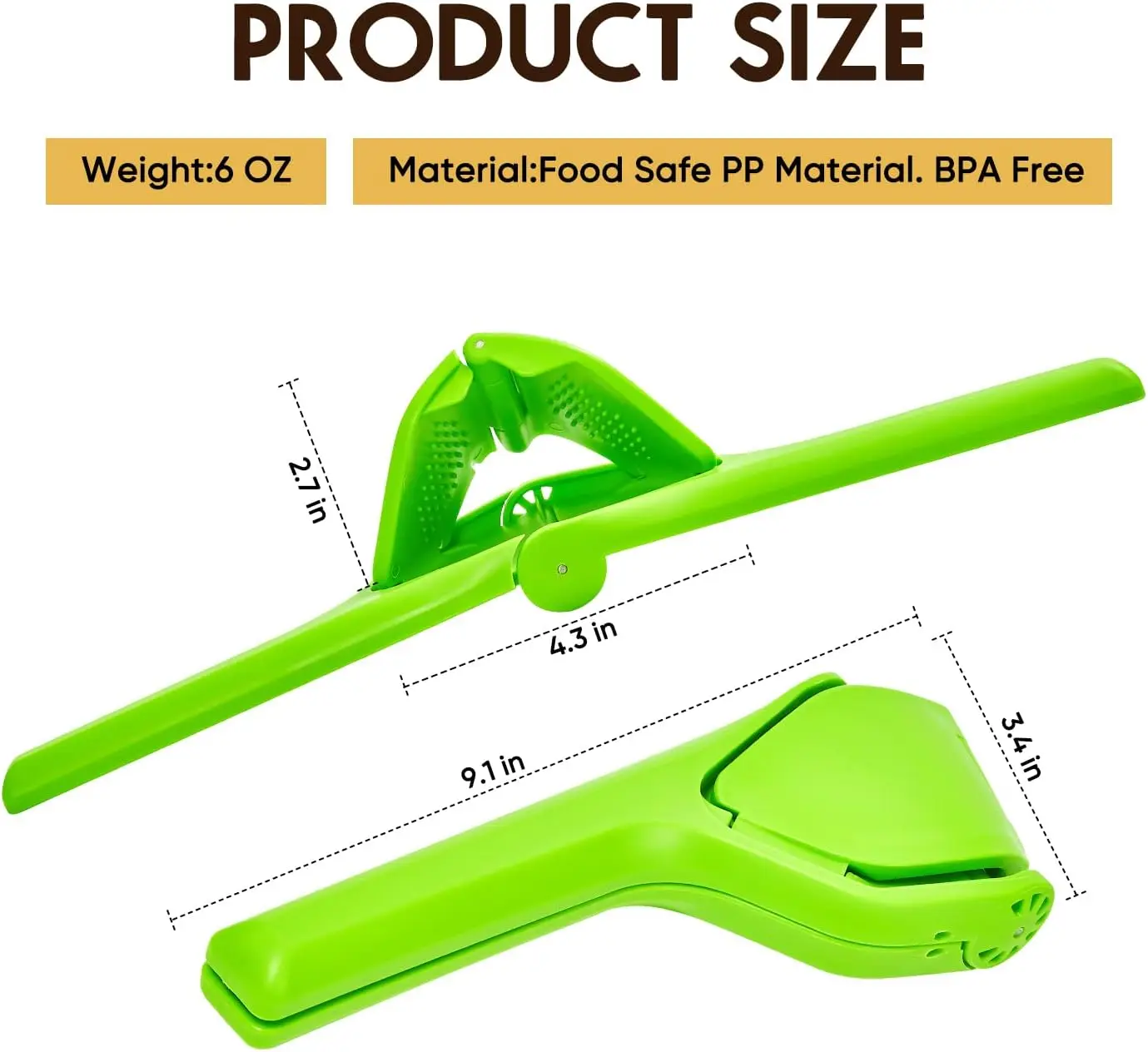 Green Manual Lemon Squeezer, E - Citrus Lemon Squeezer avis et prix