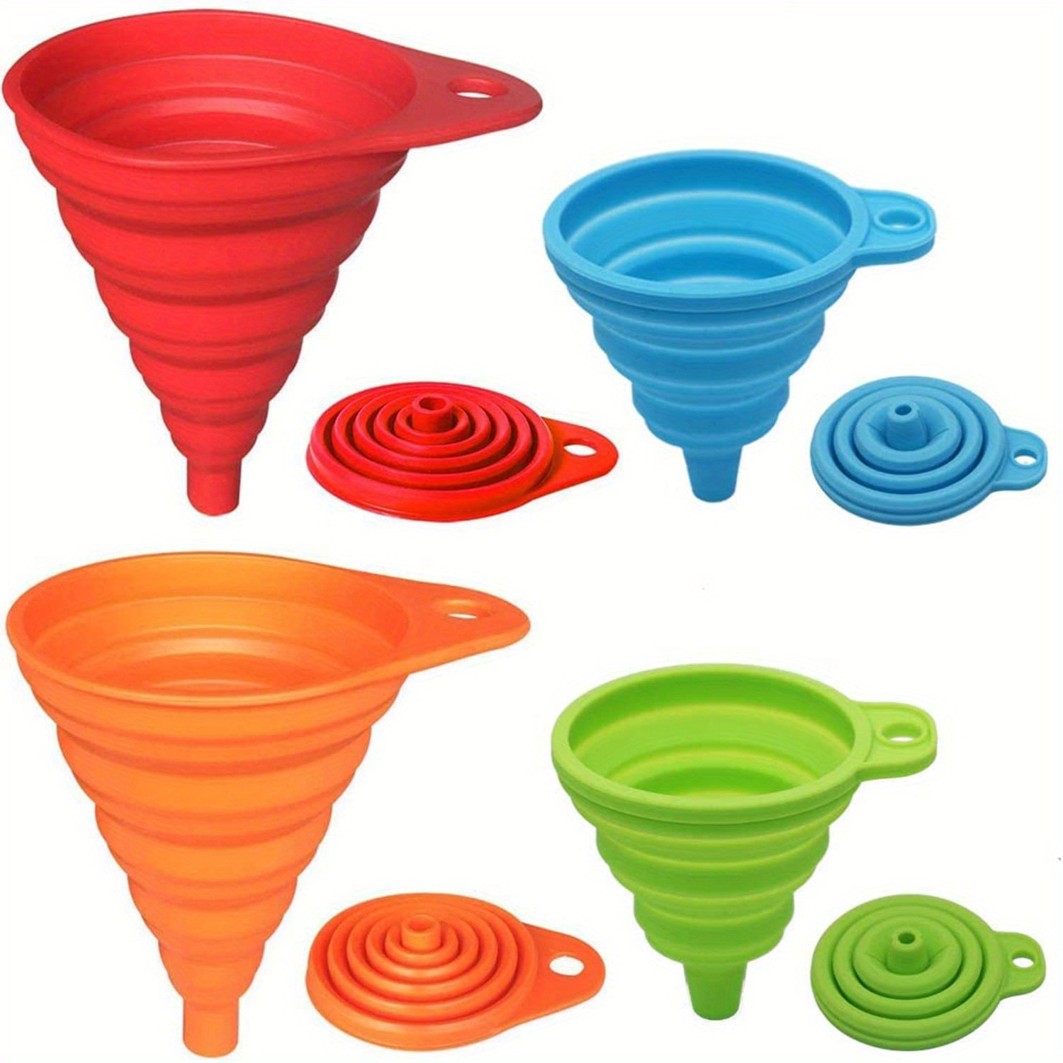 1/2/4PCS Silicone Collapsible  - Kitchen Handy Gadgets avis et prix