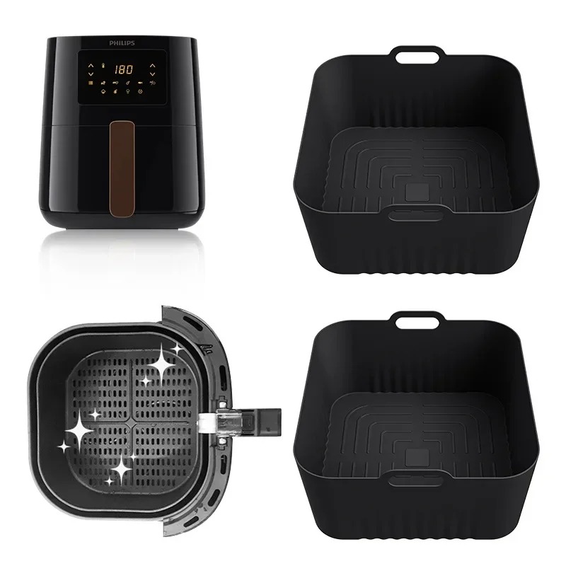 Air Fryer Silicone Baking Tray - Silicone Steamer Basket avis et prix