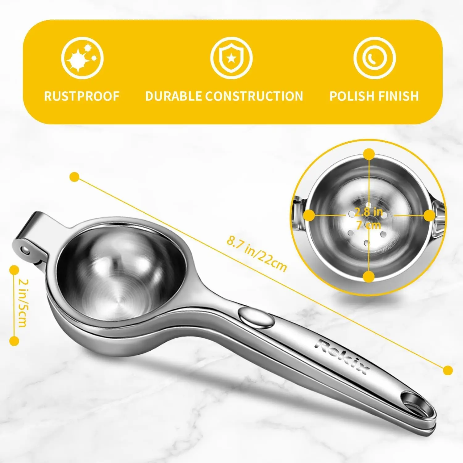 Handheld Citrus Juicer, Heavy  - Citrus Lemon Squeezer avis et prix