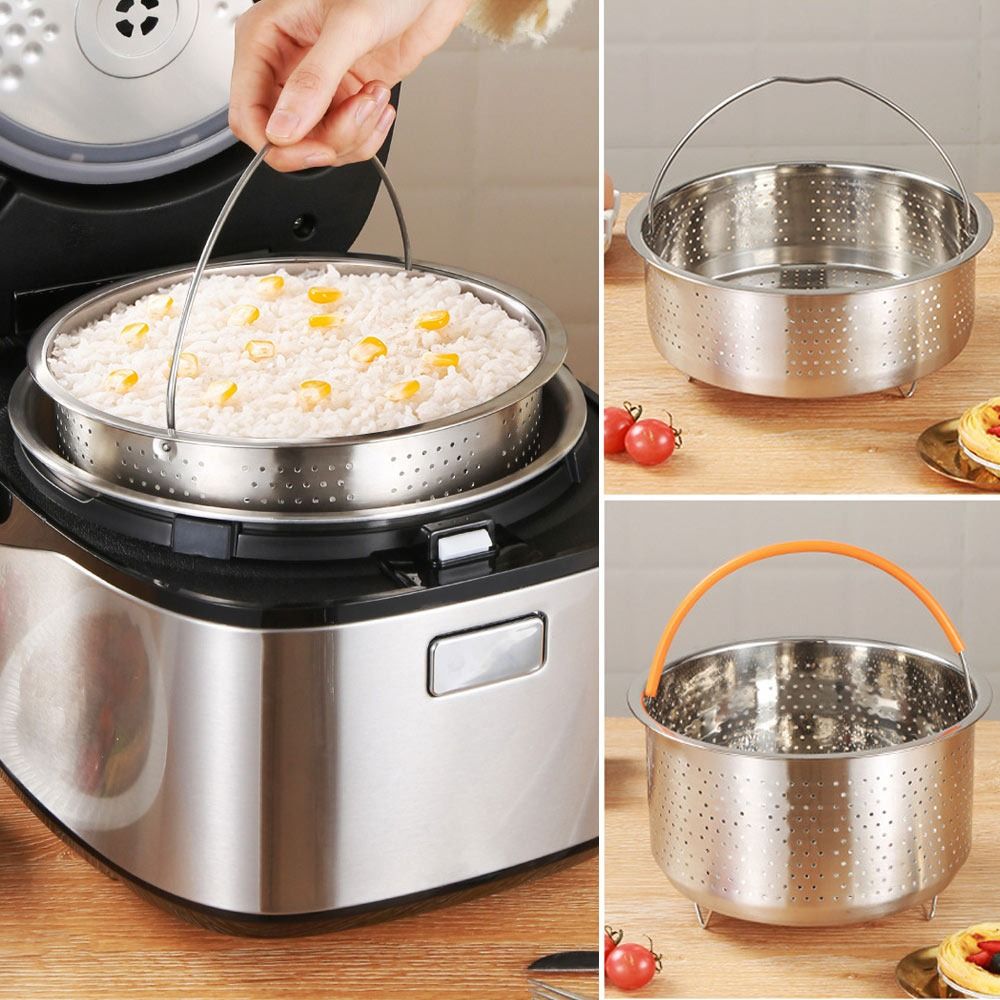 Stainless Steel Food Steamer K - Silicone Steamer Basket avis et prix