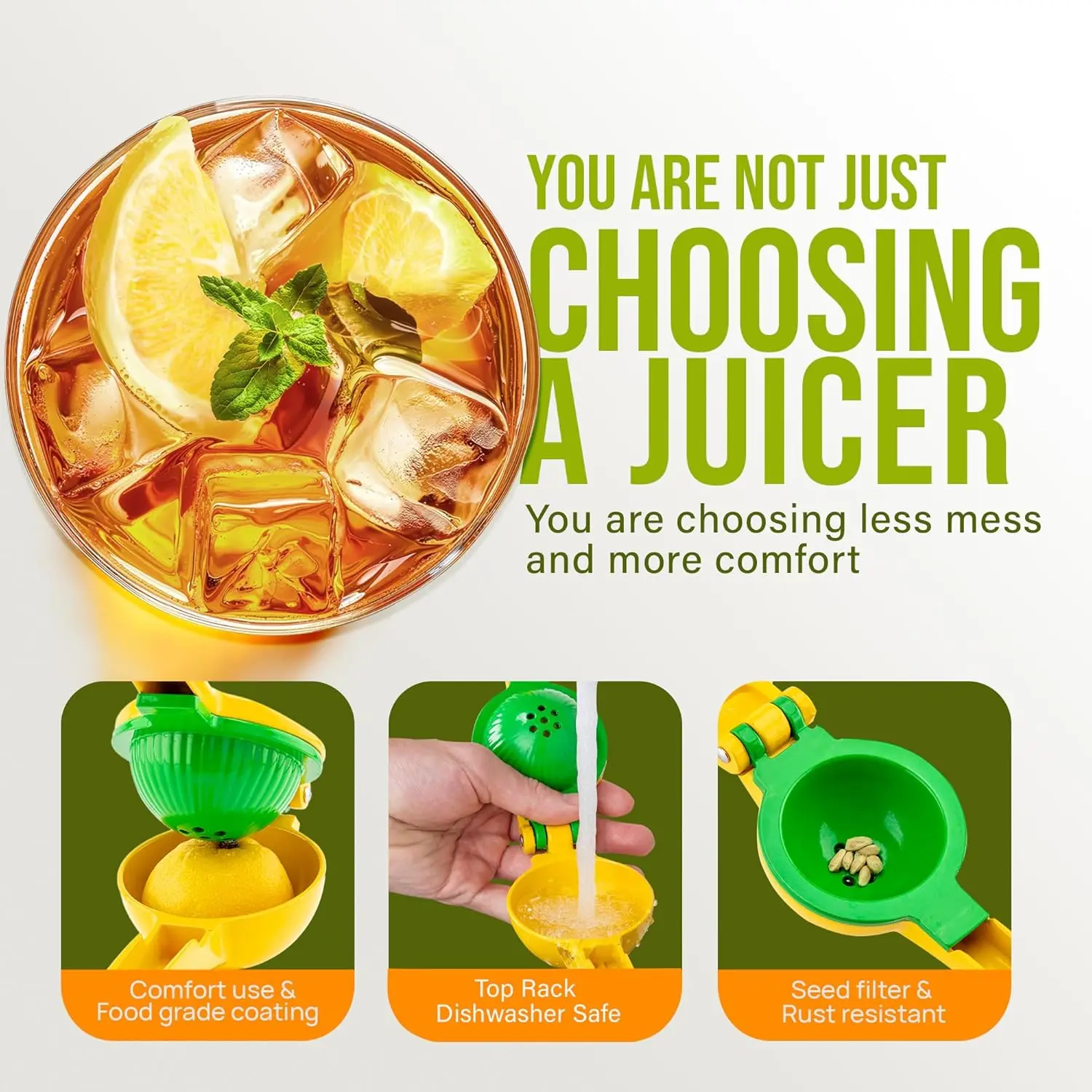 2-in-1 Manual Lemon Squeezer f - Citrus Lemon Squeezer avis et prix