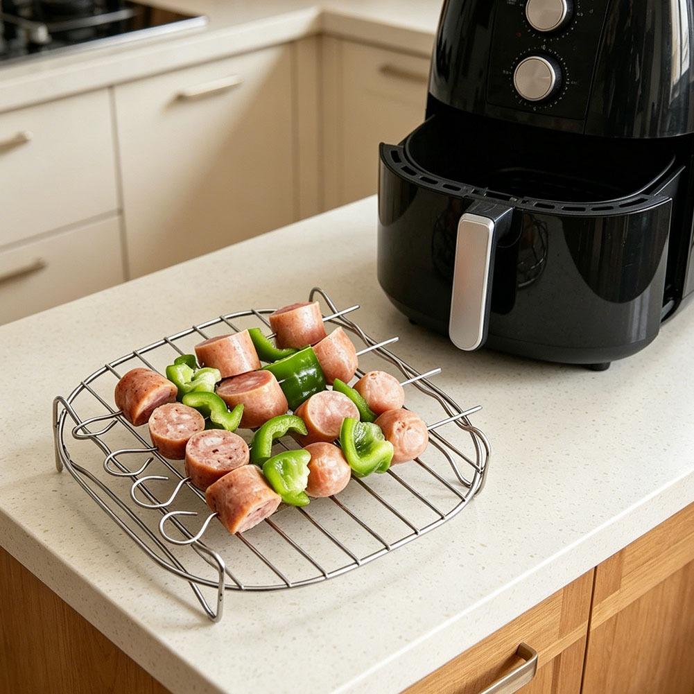 Air Fryer Square Grill Stainle - Kitchen Handy Gadgets avis et prix