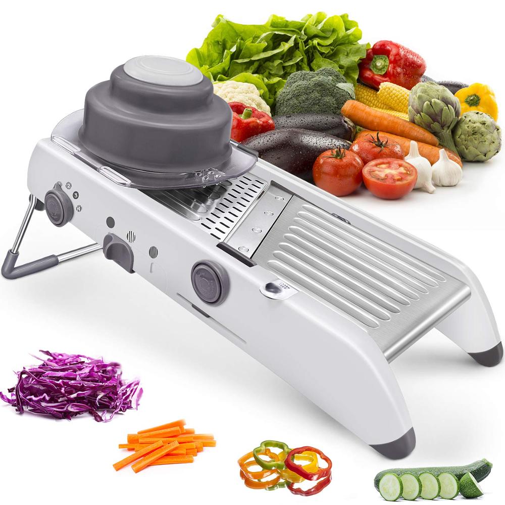 LMETJMA 18 Types Adjustable Ma - Mandoline Slicer avis et prix