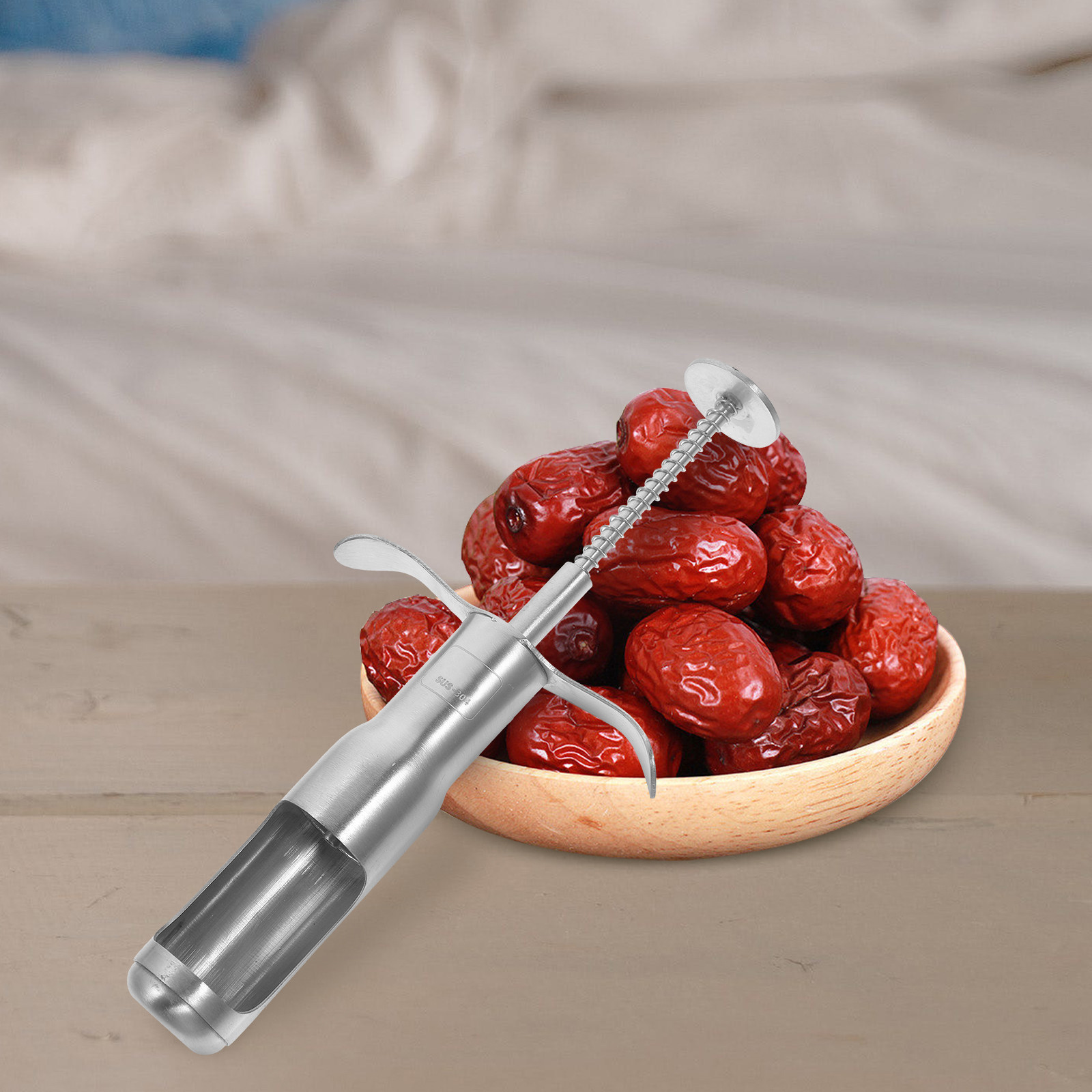 Stainless Steel Dates Corer Ch - Kitchen Gadgets Usa avis et prix