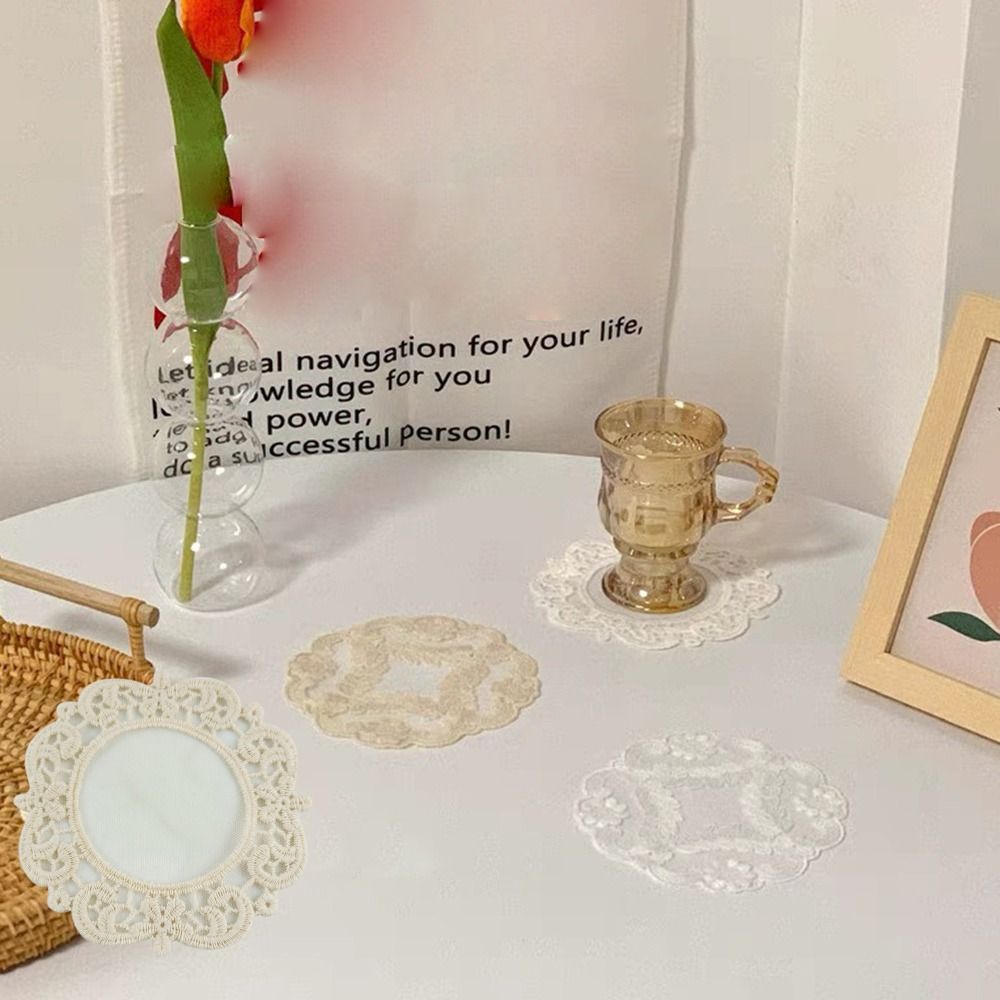 Napkin Lace Embroidered Coaste - Korean Kitchen Gadgets avis et prix