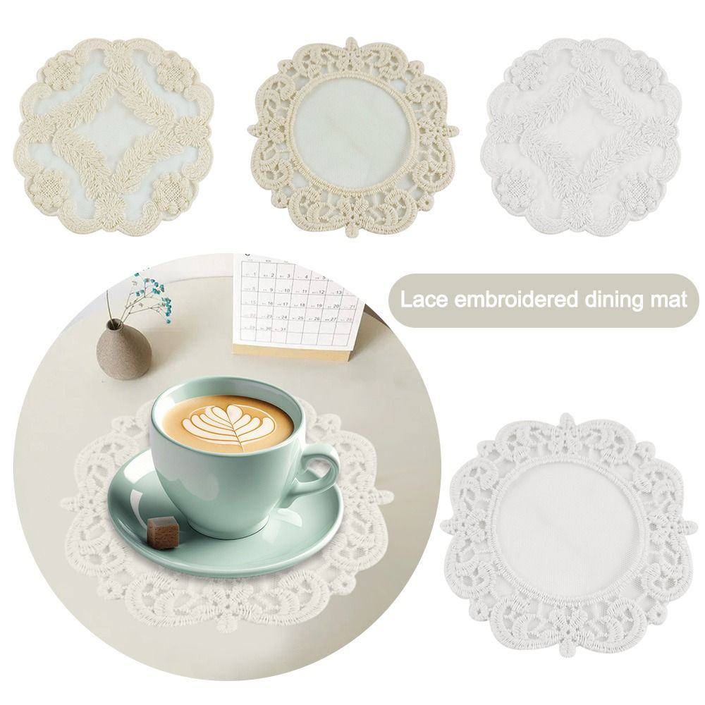 Napkin Lace Embroidered Coaste - Korean Kitchen Gadgets avis et prix
