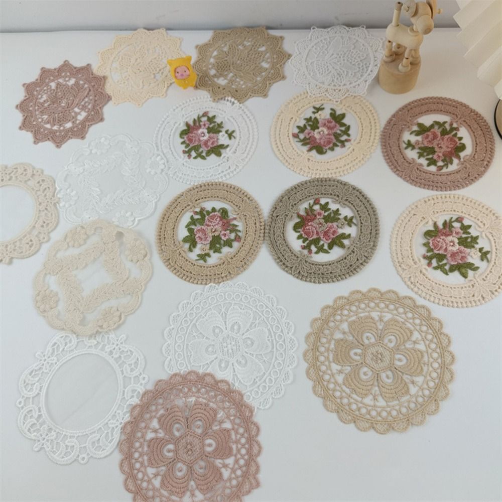 Napkin Lace Embroidered Coaste - Korean Kitchen Gadgets avis et prix