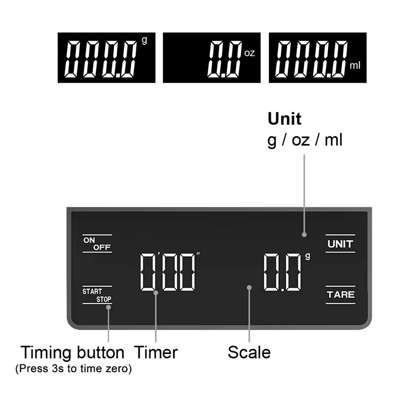 Digital Kitchen Weight Grams E - Kitchen Timer Digital avis et prix