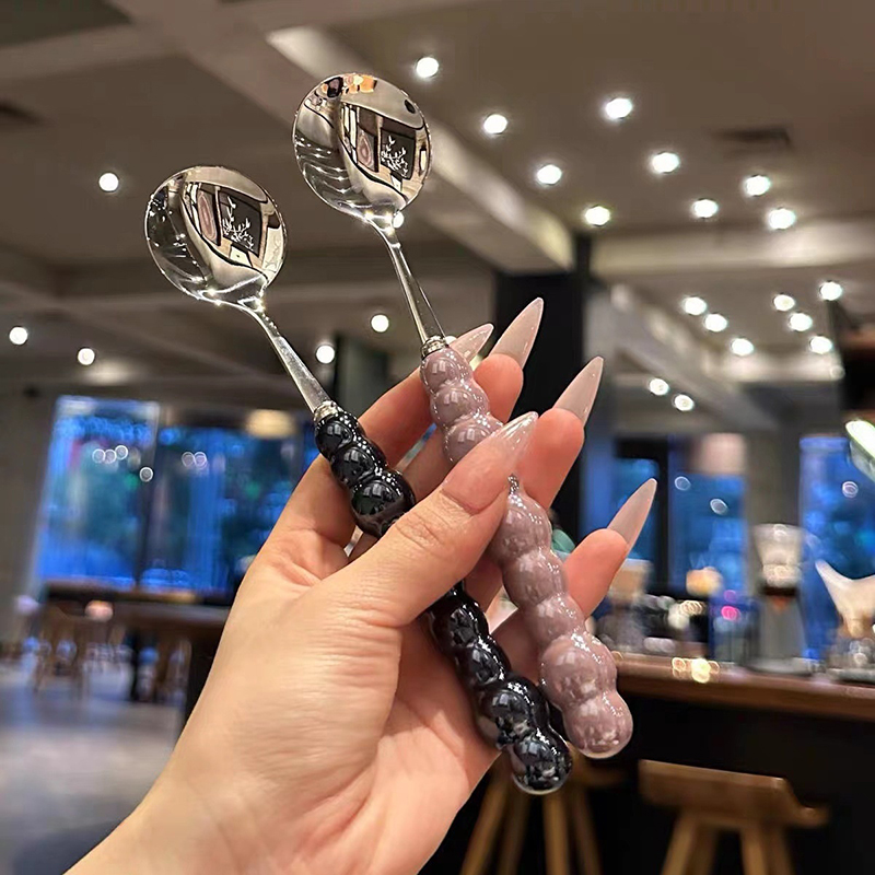 Pearl Handle Spoon Stainless S - Kitchen Gadgets Must Have avis et prix