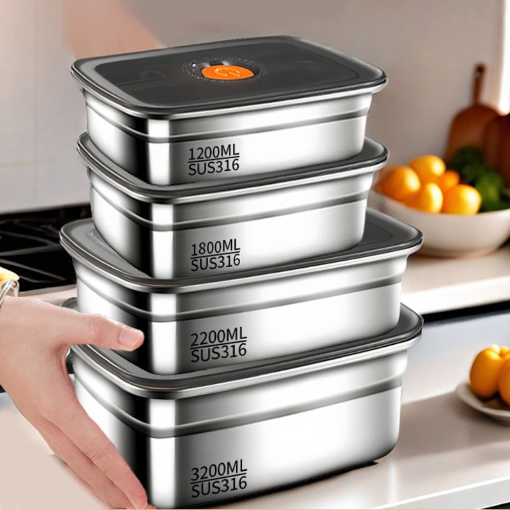 Stainless Steel Lunch Box Bent - Kitchen Gadgets Must Have avis et prix